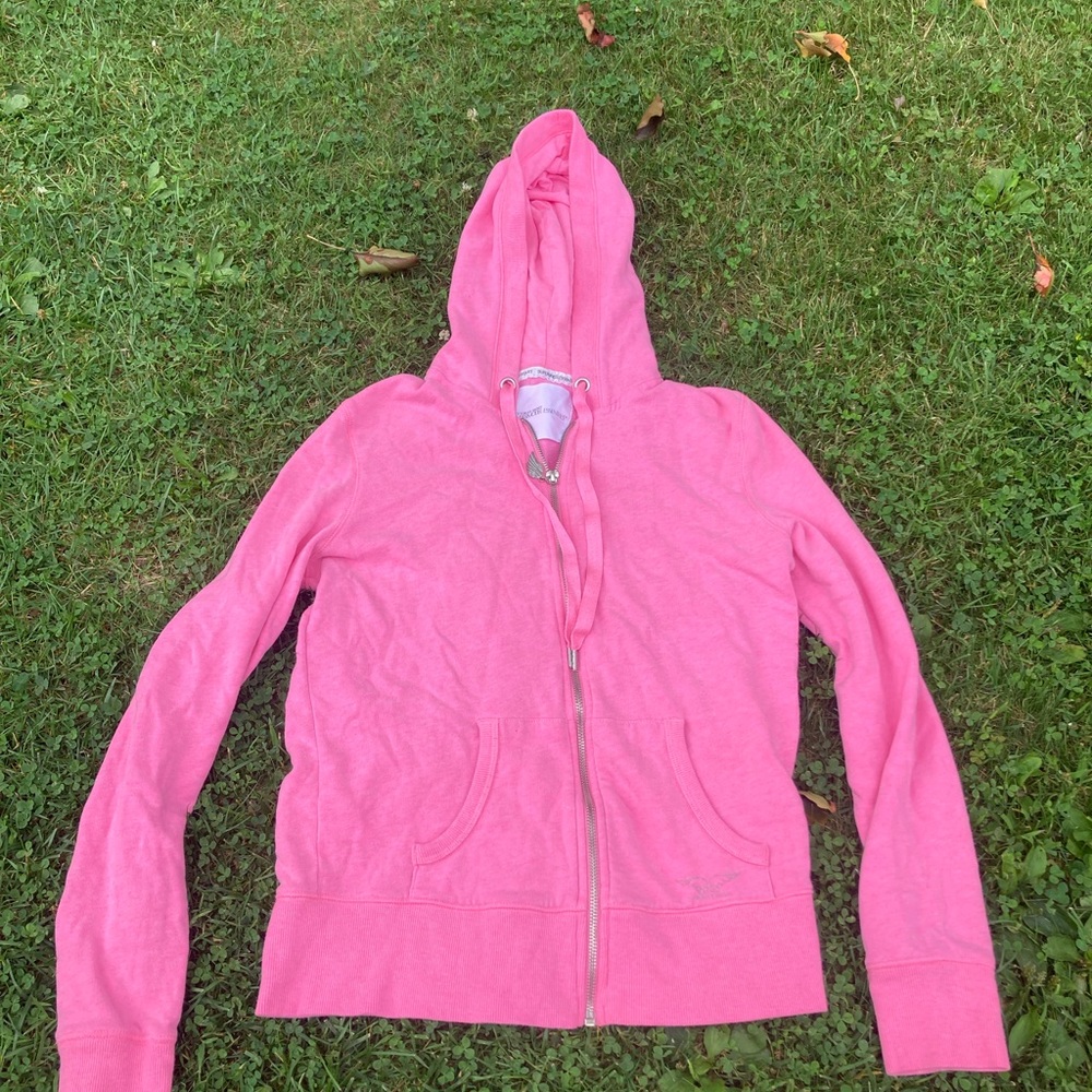Victoria's Secret Supermodel Pink Sporty Zip-Up Jacket